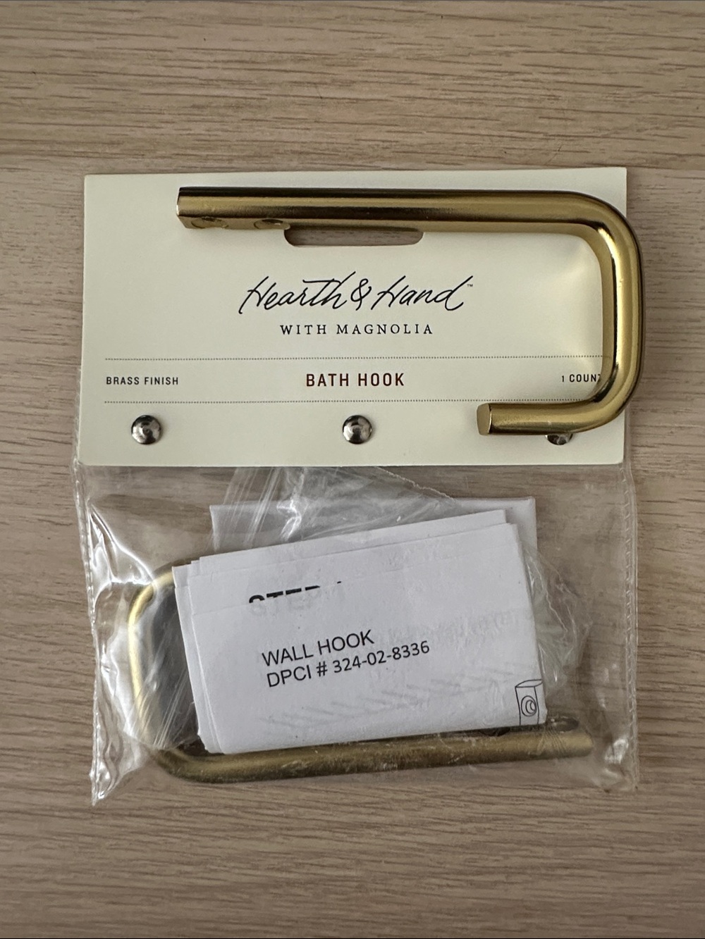 Brass Bath Hook